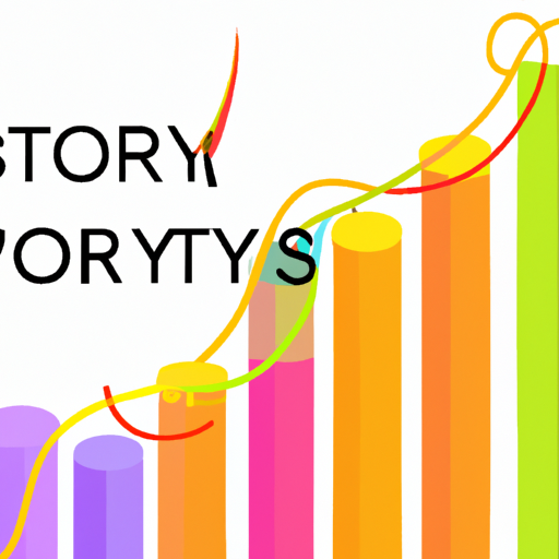 גרף צמיחה הממחיש את סיפורי ההצלחה של עסקים המשתמשים ב-Shopify.